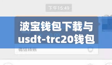波宝钱包下载与usdt-trc20钱包